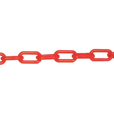 MR. CHAIN 50013-500 PLASTIC CHAIN 2 IN X 500 FT L ORANGE