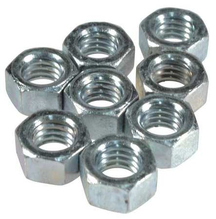 DAYTON PP60221G HEX NUT 3/8-16 ZP PK8