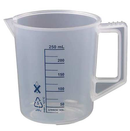 LAB SAFETY SUPPLY 23X902 BEAKER WITH HANDLE 250ML PK6