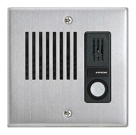 AIPHONE LE-DA FLUSH MOUNT AUDIO DOOR STATION, STAINLES