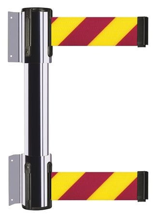TENSATOR 896T2-1P-STD-D5X-C BELT BARRIER 7-1/2 FT POLISHED CHROME