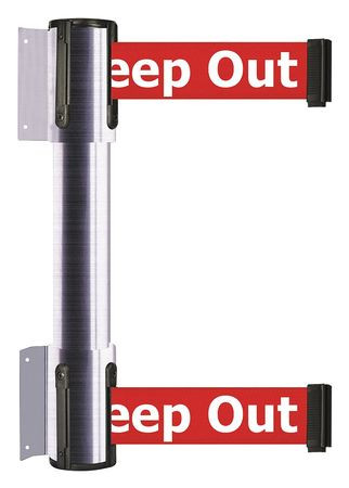 TENSATOR 896T2-1S-MAX-RHX-C BELT BARRIER DANGER - KEEP OUT 2 BELTS