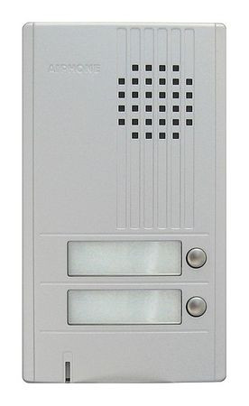 AIPHONE DA-2DS 2-CALL DA SERIES DOOR STATION, SILVER