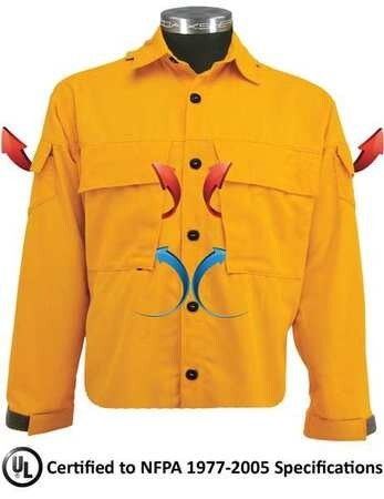 COAXSHER FC100-XXL CX WILDLAND VENT BRUSH,SHIRT,XXL