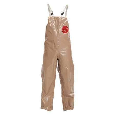 DUPONT C3360TTNMD000600 BIB OVERALL TAN ELASTIC M PK6