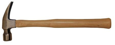 WESTWARD 6DWH9 RIP-CLAW HAMMER HICKORY SMOOTH 20 OZ