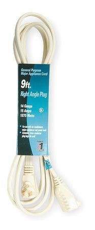 POWER FIRST 3AY46 EXTENSION CORD 9 FT. 14/3 GA.