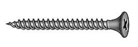 GRAINGER GLOBAL SOURCING U31305.019.0500 DRYWALL SCREW BUGLE #10 5 IN PK100