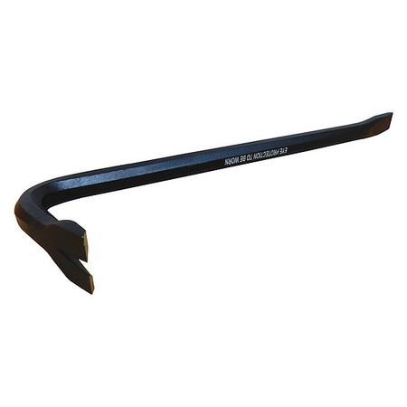 WESTWARD 3FE97 GOOSENECK WRECKING BAR 12 IN 1/2 IN DIA