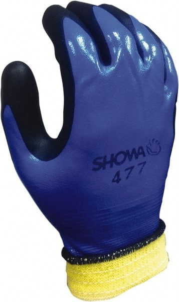 SHOWA BEST GLOVE, INC 477M-07 GLOVES NITRILE COATED