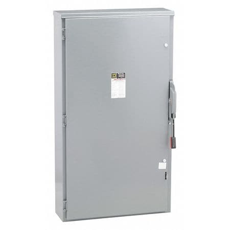 SQUARE D HU365R SAFETY SWITCH,600VAC,3PST,400 AMPS AC
