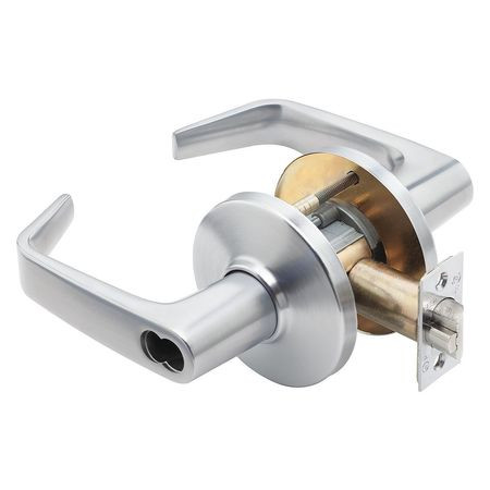 STANLEY SECURITY 9K37W15DS3626 LEVER INSTITUTION ANGLED SATIN CHROME