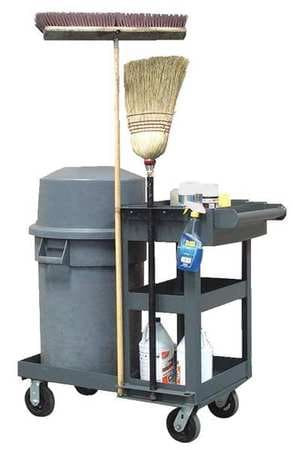 STRONG HOLD 3-JC-221 JANITORIAL TOOL CADDY 3 SHELVES