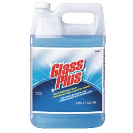 GLASS PLUS 94379 GLASS CLEANER 1 GAL. BLUE PK4