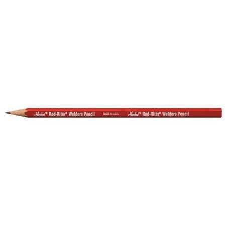 MARKEL PRODUCTS 96100G WELDERS PENCIL RED PK12