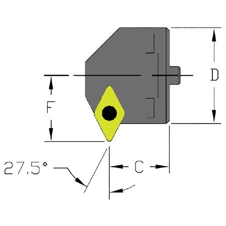 ULTRA-DEX USA SH20 SDNCL3 BORING BAR SH20 SDNCL3