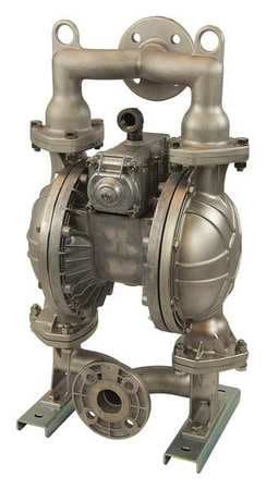DAYTON 34TJ46 DOUBLE DIAPHRAGM PUMP 2IN 160 GPM 100PSI