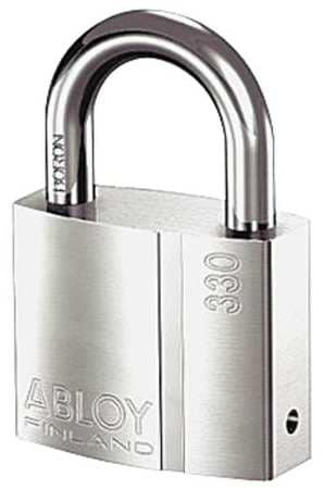 ABLOY PL330/25B-KD KEYED PADLOCK 5/16 IN DIA. 1 IN H