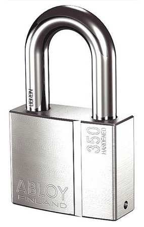 ABLOY PLI350/50B-KD PADLOCK, KEYED DIFFERENT, LONG SHACKLE, 
