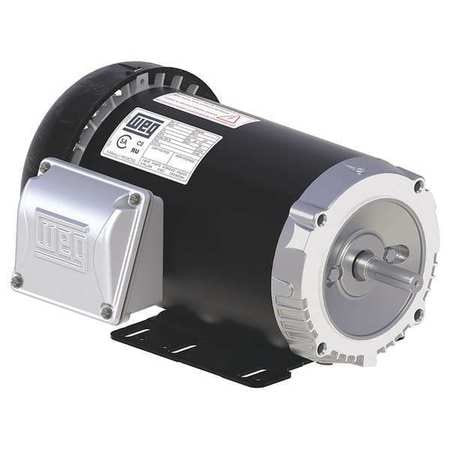 WEG .7536ES3E56C-S GP MOTOR 3-PH TEFC 3/4 HP 3475 RPM 56C