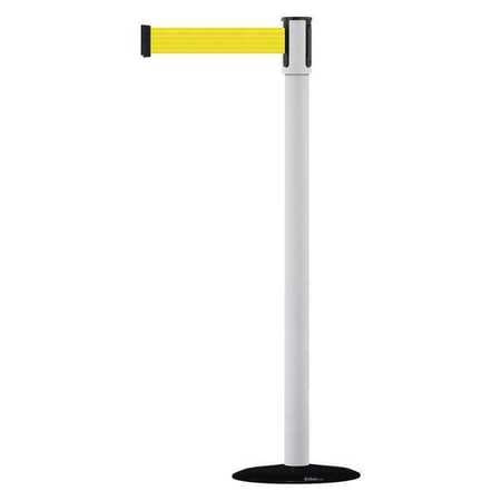 TENSABARRIER 890B-33-32-32-MAX-NO-Y5X-C SLIMLINE POST YELLOW WHITE POST FINISH