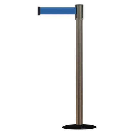 TENSABARRIER 890B-33-35-35-MAX-NO-L5X-C SLIMLINE POST SATIN STAINLESS STEEL