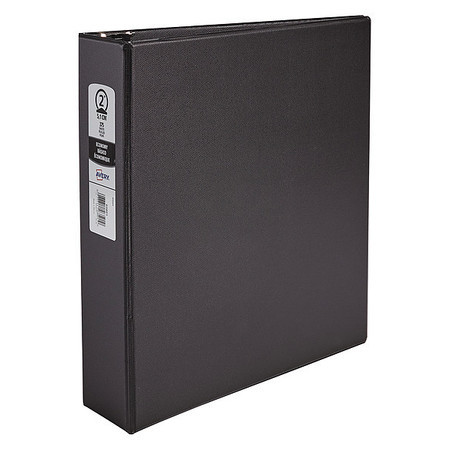 AVERY AVE03501 ECONOMY BINDER ROUND 2 IN STANDARD BLACK
