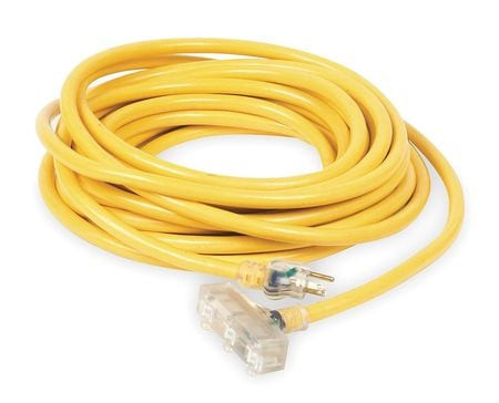 POWER FIRST 1XUR5 LIGHTED EXTENSION CORD 100 FT. 10/3 GA.