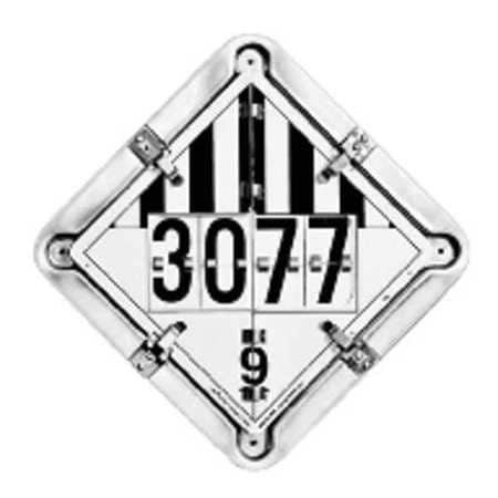 LABELMASTER 126CT-M9 FLIP PLACARD DUO-FLIP 13-1/2INX13-1/2IN