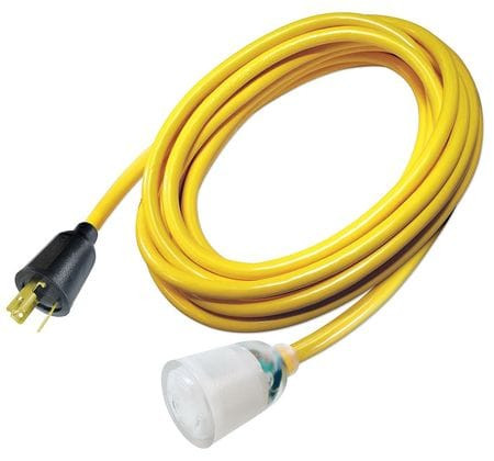 POWER FIRST 4GAA4 EXTENSION CORD 20A 10/3 GA. 100 FT. PVC