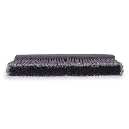 TOUGH 4GU67 PUSH BROOM BLACK/GRAY SYNTHETIC 3 IN.