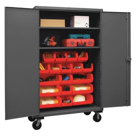 DURHAM MFG CO HDCM48-18-2S1795 DURHAM MFG.® MOBILE CABINET WITH 2 