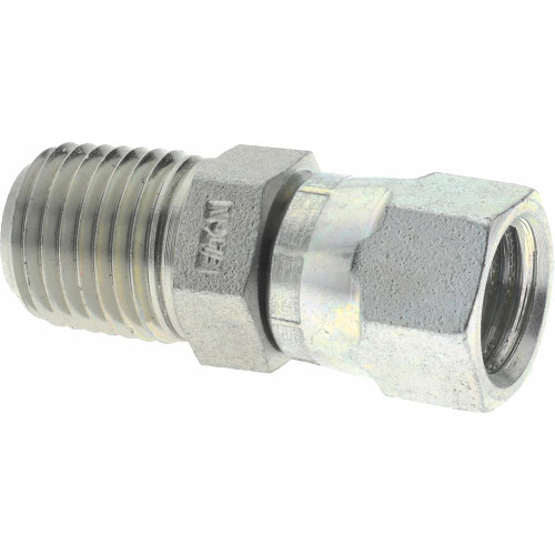 EATON 2018-4-4S 1/4" TUBE OD X 1/4" NPT 37&DEG; STEEL FL