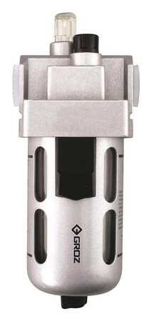 GROZ 36JN59 AIR LUBRICATOR 1/2IN NPT 200 CFM 145 PSI