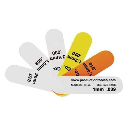 ASSEMBLY TOOL S - 612 FEELER GAUGE 0.236 IN THICK 3 IN L BLADE