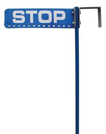 K E SAFETY KE-110B SAFETY SIGN W/HANGING BLUE FLAG