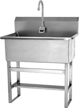 SANI-LAV 532FB SANI-LAV&REG; 532FB FLOOR MOUNT SCRUB SI