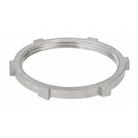 CALBRITE S64000LN00 LOCKNUT THREADED 4IN. 5-1/4IN.L 316 SS