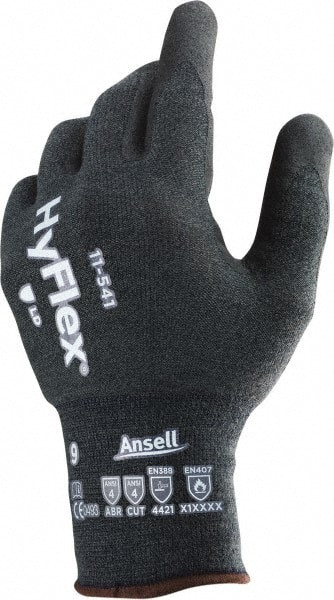 ANSELL 11-541-9 SIZE L (9), ANSI CUT LVL 4, ABRASION LVL