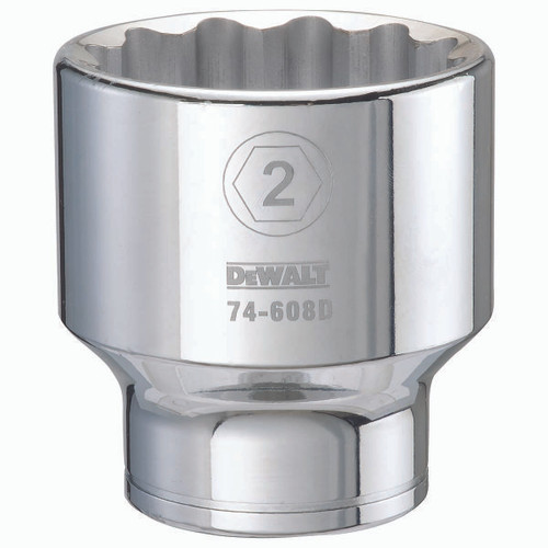 DEWALT TOOLS DWMT74608OSP DWMT 12PT 3/4IN DR SKT 2 SAE