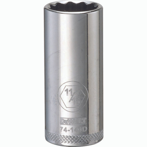 DEWALT TOOLS DWMT74140OSP 001PC 38DR DEEP SOCKET-12PT-11/16