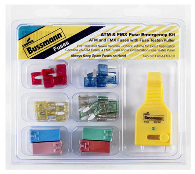 COOPER BUSSMANN ATM-FMX-EK EMERGENCY FUSE KIT, 30-PC.