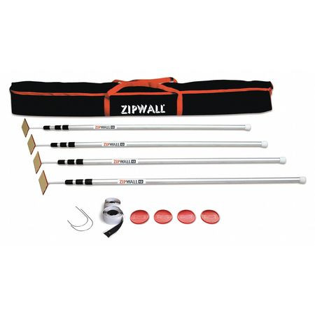 ZIPWALL SLP4 BARRIER DUST/MOLD SYSTEM W/BAG