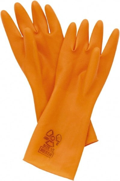 NORTH SAFETY PRODUCTS ATCP1815/O/10 GLOVES CHEMICAL RESISTANT