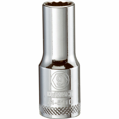 STANLEY DWMT74511OSP METRIC DEEP SOCKET, 12-POINT, 3/8 IN. DR