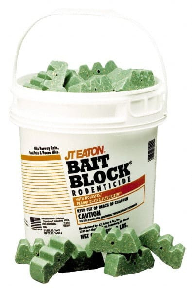 J.T. EATON & CO., INC. 709PN BAIT BLOCK RAT PEANUTBUTER 9LB