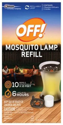 SC JOHNSON 76086 REPELLENT MOSQUITO LAMP REFILL