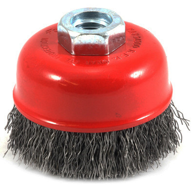 FORNEY INDUSTRIES INC 72755 CRIMPED WIRE CUP BRUSH, 2.75-IN.
