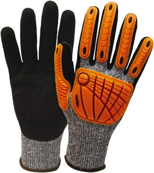 WELLS LAMONT I2459S SIZE S (7), ANSI CUT LVL 5, NITRILE COAT