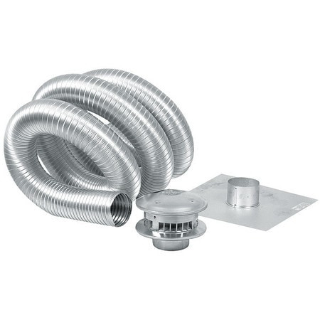 AMERI-VENT 3ALK35 CHIMNEY LINER 3 X 35 FT. ALUMINUM